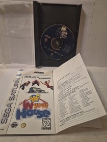 WWF: In Your House (Sega Saturn, 1996) Complete WiTh RaRe ReG CaRD 