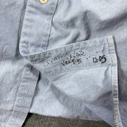 Camicia WARNER BROS 1995 vintage LOONEY TUNES denim con bottoni manica lunga taglia XL - Foto 10 di 10