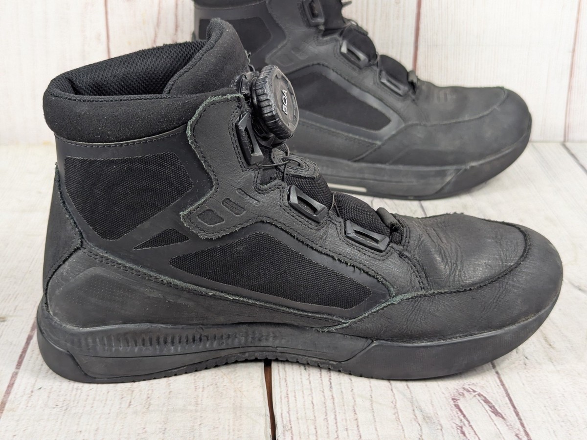 USED - Icon Patrol 3 WP CE Mens Size 10 - Waterproof Motorcycle Boots - Black USED - Icon Patrol 3 WP CE Mens Size 10 - Waterproof  main image 2