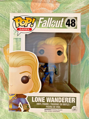 Fallout Lone Wanderer Figure Funko Pop Vinyl Vaulted - Games #48