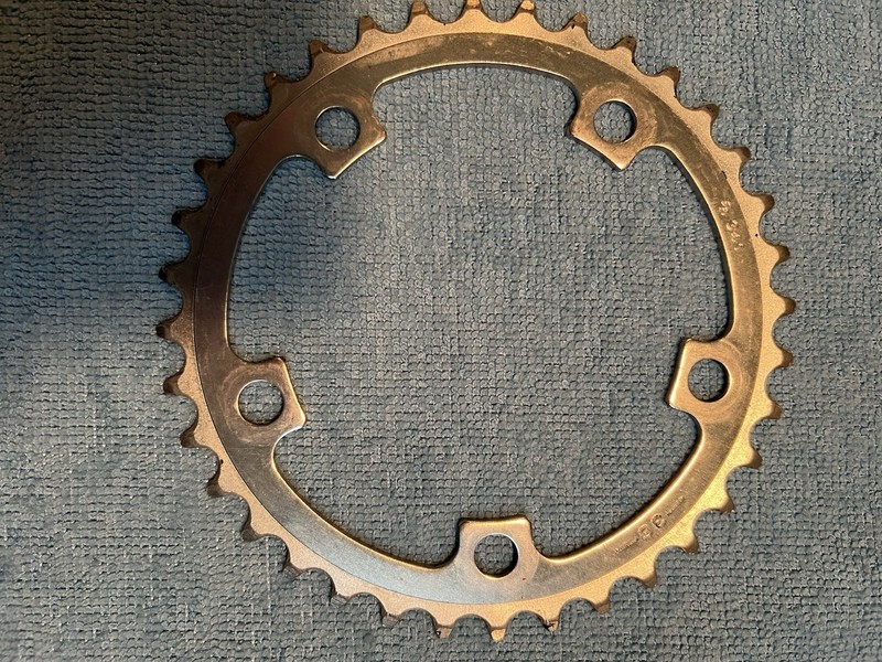 36T aluminum suntour Bicycle Chainring 110mm BCD 5 bolt silver