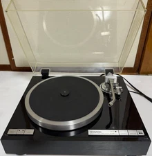 KENWOOD KP-990 Quartz Direct Drive Turntable Record Player DD Audio Japan Used