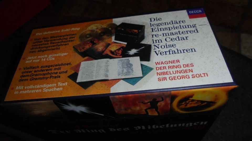 CD - Wagner: Der Ring des Nibelungen (Gesamtaufnahme) -Sir Georg Solti 14 CD Box - Bild 2 von 3
