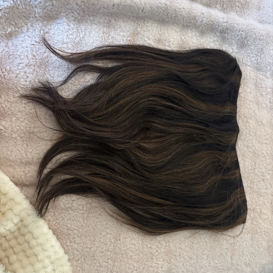 Halo Extensions Auburn Brown IB/30 Layered Hair 14 Inches - Image 4 of 4