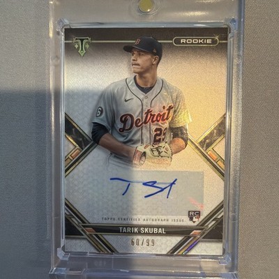 2021 Topps Triple Threads Tarik Skubal RC Rookie Auto /99 #RAC-TS