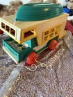 Vintage Fisher Price 1972 Little People Play Family Camper Truck with Boat 994