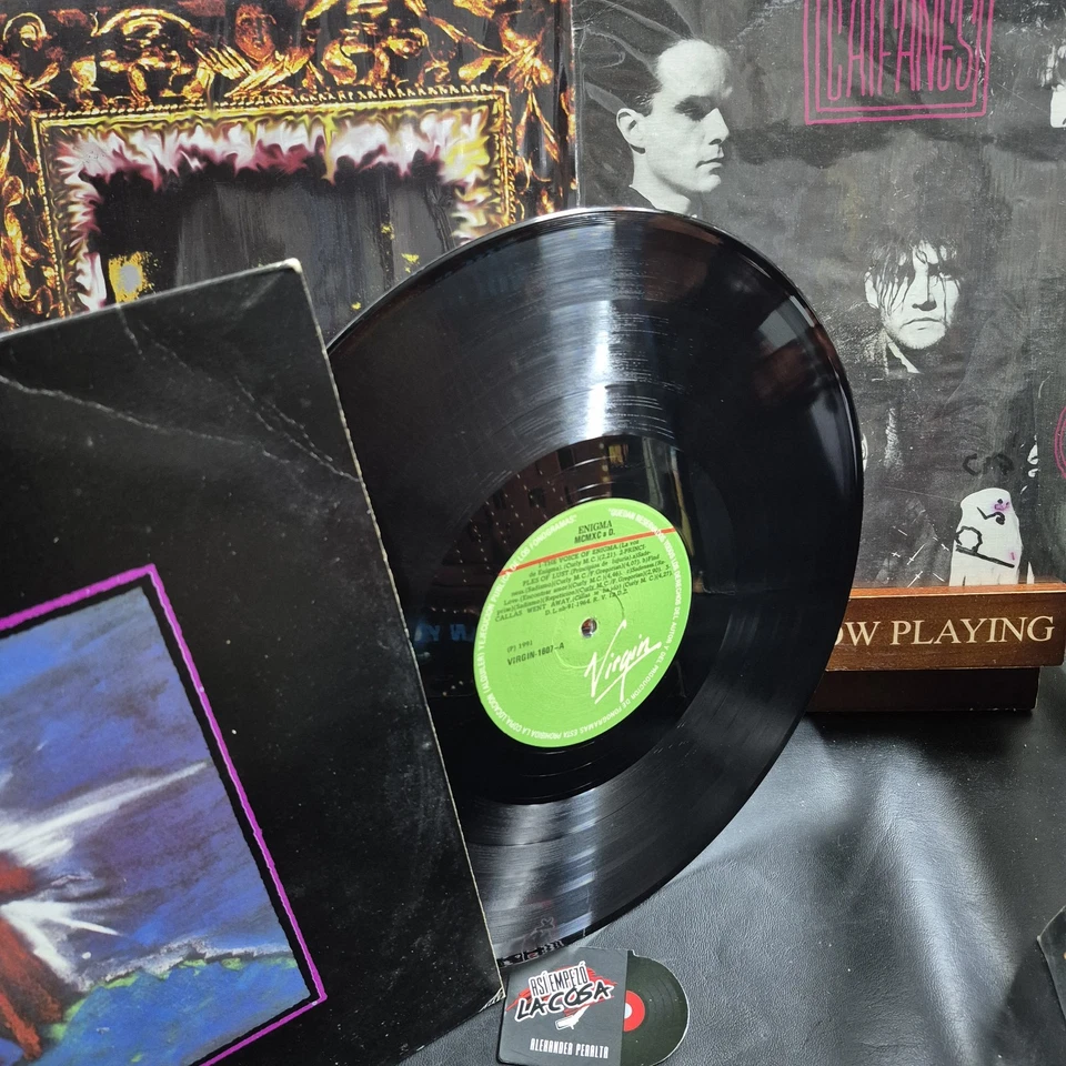 Enigma ‎– MCMXC a.D. - Electronic, Ambient, New Age, Colombia, 1990s (EX) - Image 3 of 4