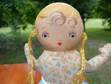 ANTIQUE/VINTAGE SWEET GEORGENE TOPSY TURVY GIRL DOLL