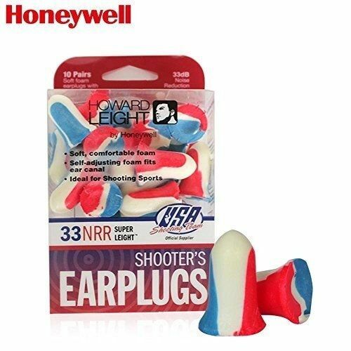 Howard Leight USA Shooters Ear Plugsnrr 33db Hearing Protection 10