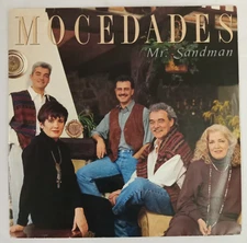 MOCEDADES - MR.SANDMAN - 1992 SPANISH 7" SINGLE PS, PROMO, LATIN POP