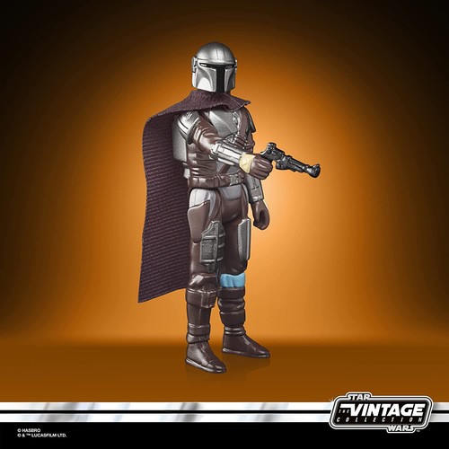 🚀 Hasbro Star Wars Retro Collection Actionfigur The Mandalorian (Beskar) 🚀 - Bild 2 von 6