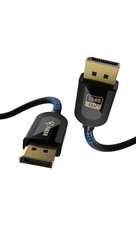 Certified DisplayPort 2.1 Cable 6.6ft/2M, SuperSpeed DP2.1 Cable 40Gbps Video...