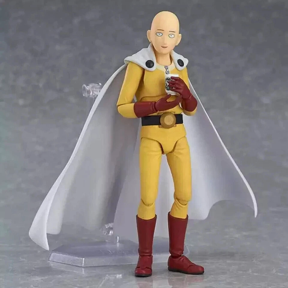NUEVO-One Punch Man” Anime Saitama Figuras de Acción Figma 310 Modelo Juguetes Regalo Foto 2 de 4