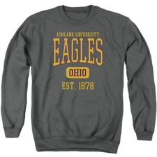 Ashland University Adult Crewneck Sweatshirt Est. Date, Charcoal, S-3XL