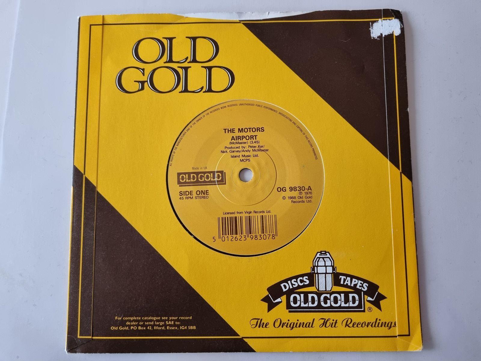 7"" Single The Motors - Airport/ Forget about you Vinyl UK
