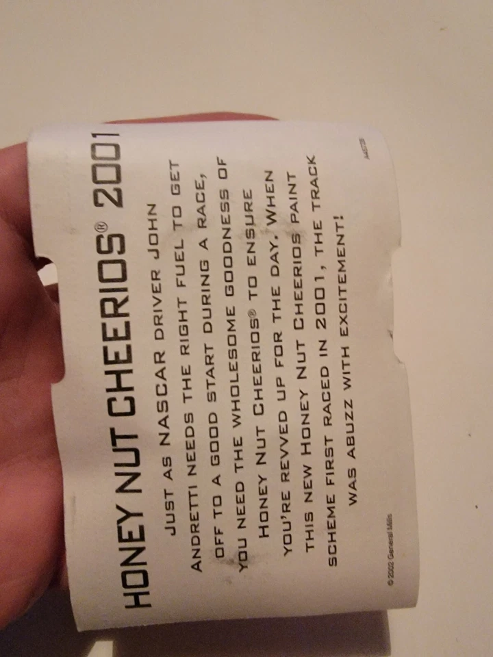 COCHE DE CARRERAS NASCAR HONEY NUT CHEERIOS #43 JOHN ANDRETTI PETTY MOTORSPORTS 1/64 Foto 2 de 4