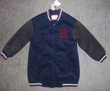 Zara Girls Navy  Gray Jacket - Size 7 cm122 - NWT
