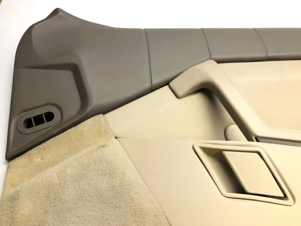 1993 Cadillac Allante Right Passenger Door Int. Trim Panel Shale W/Power Windows - Image 4 of 4