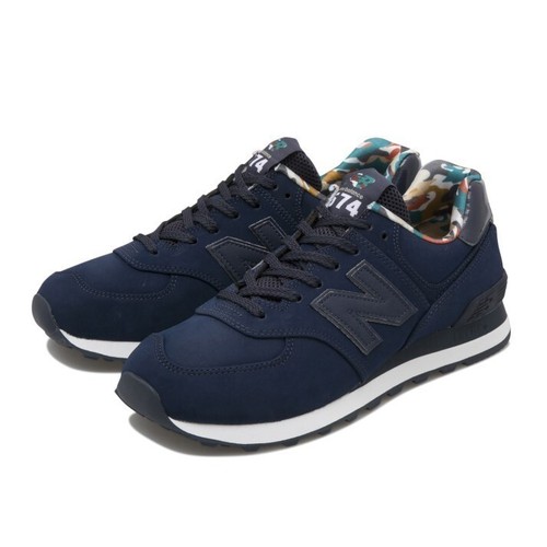 New Balance Navy Blue 574 Shoes 
