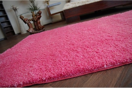 CHEAP SOFT RUGS SHAGGY 5cm PINK HIGH QUALITY nice in touch CARPETS MANY SIZE - Picture 4 of 10