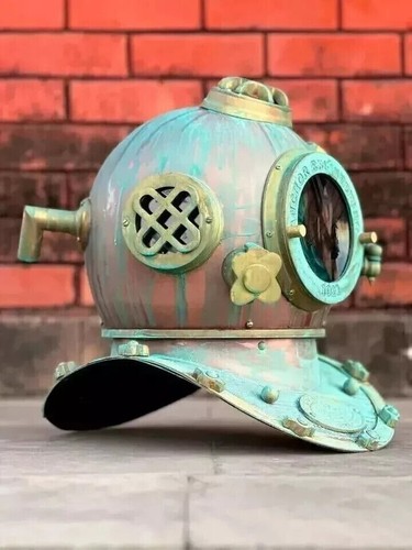 Diving Helmet Scuba Mark V Deep Sea Marina Diving Diver 1921 Deep Scuba helmet - Picture 6 of 6