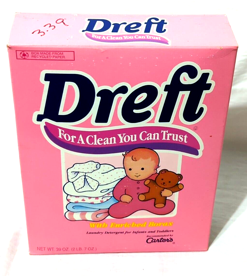 Vintage Dreft Laundry Detergent Powder 2lbs New Old Stock eBay