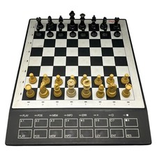 Mephisto Mondial Schachcomputer Schachspiel Schachbrett Vintage Schachfiguren