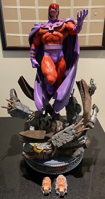 Super Rare! DH Design-Jim Lee Magneto 1/4 Scale Statue