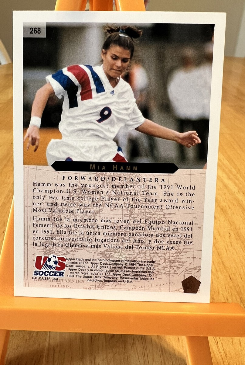 1994 Upper Deck World Cup- #268 Mia Hamm | eBay