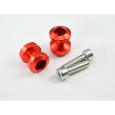 Racingadapter Montageständer Motorrad Schwingenaufnahmen Schwingenschutz M6 rot
