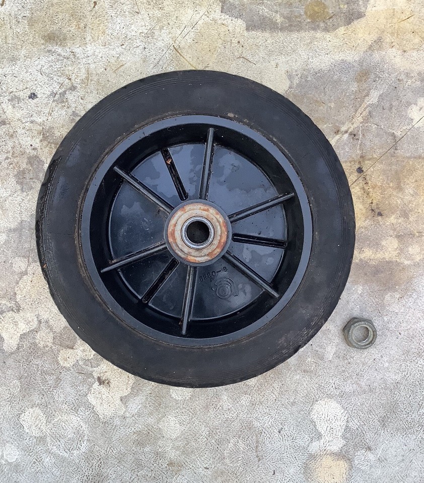 hayter Harrier 48 petrol lawn mower Front Wheel & Nut. eBay