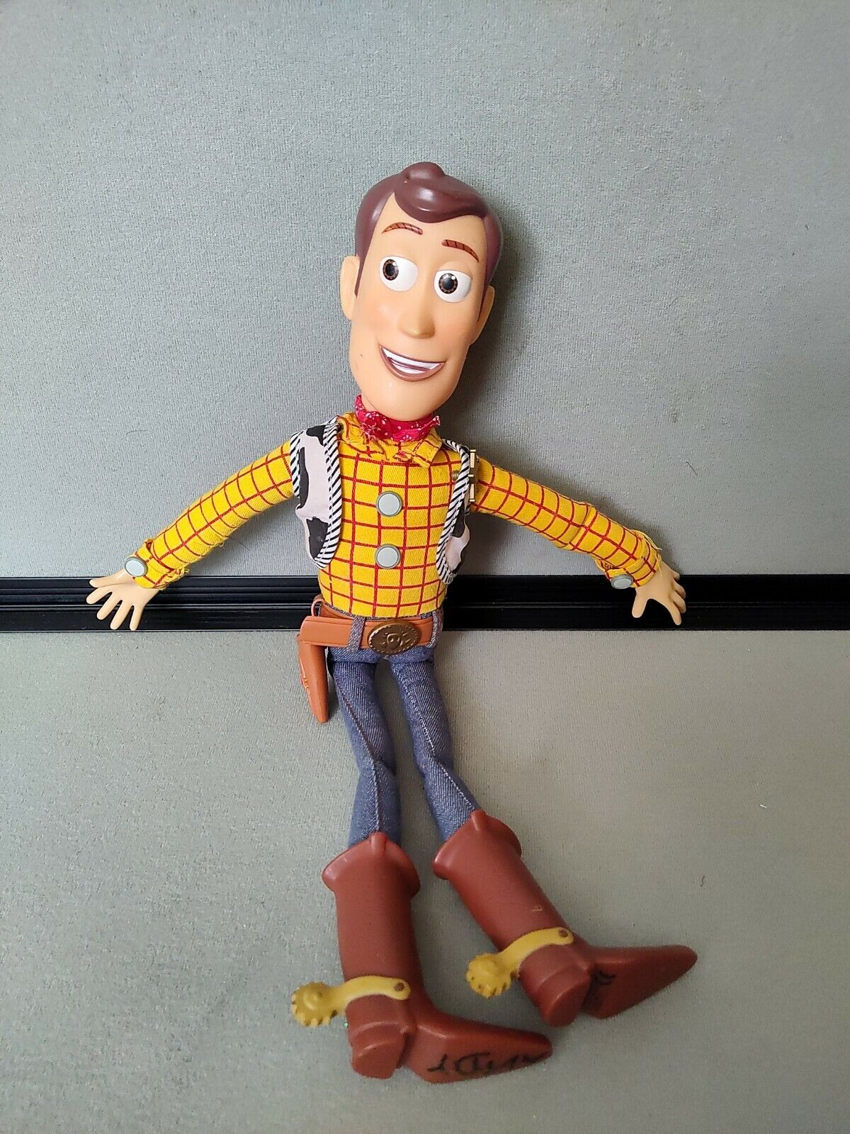 DISNEY TOY STORY 4 Woody Pull String Talking 16 Doll Bonnie No Hat $19.99  - PicClick