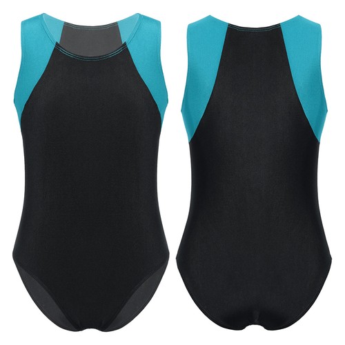 DE iEFiEL Kinder Jungen Turnanzug Ärmellos Turn-Leotard Gymnastikbody Sportbody - Bild 46 von 67