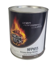 High Teck HFP 655 Ford AQ Arizona Beige Metallic Basecoat Auto Paint Gallon