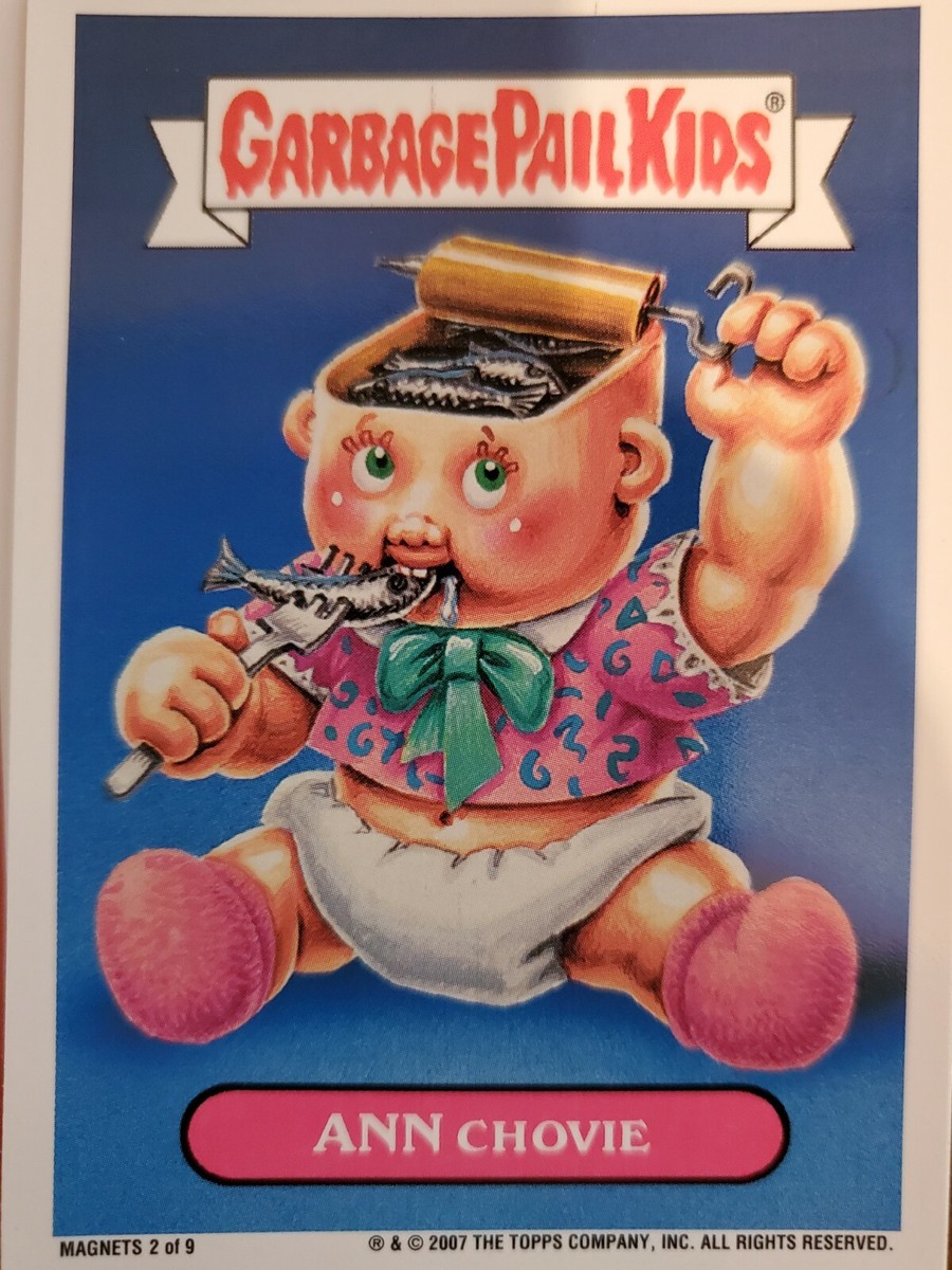 Garbage Pail Kids GPK 2007 ANS6 All New Series 6 Magnet Cards