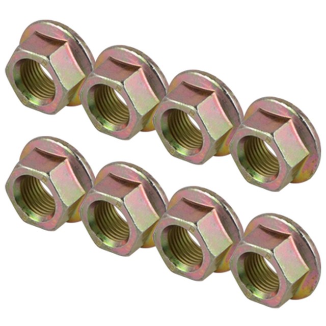 Set of 8 Flange Wheel Lug Nuts Fits For Polaris Sportsman Ranger Magnum 7542459 eBay