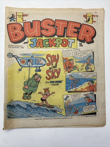 11 x BUSTER COMICS Bundle / Job Lot 1982 - 1984 - Vintage 80s British Comics - Picture 11 of 13