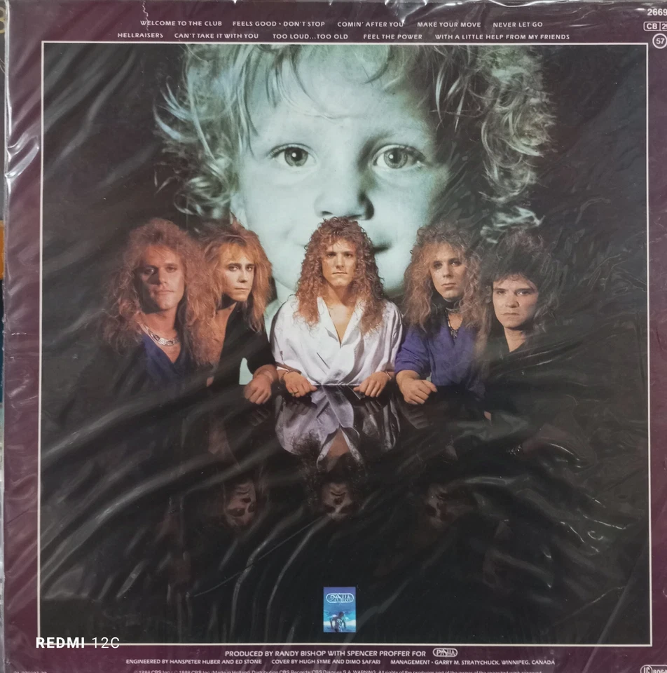 Kick Axe ‎– Welcome To The Club Vinyl, LP 1st Greek 1986 Anlogue Press *NEW item - Image 2 of 4