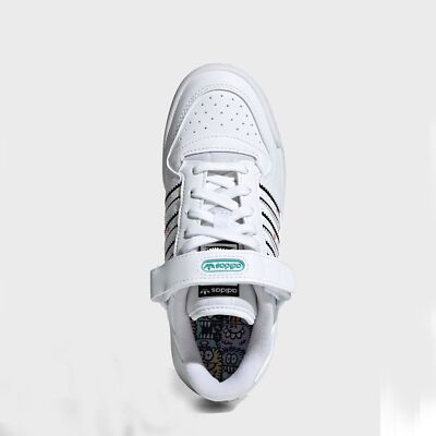 Adidas Originals X Kevin Lyons Forum Low 84 White Low Top Sneakers