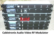 Cabletronix Audio-Video Modulator, CT-SAW55, CTFCM55, CT-SAW860