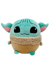 Star Wars Mandalorian The Child Baby Yoda Squishy Green Plush Stuffed Toy 11"