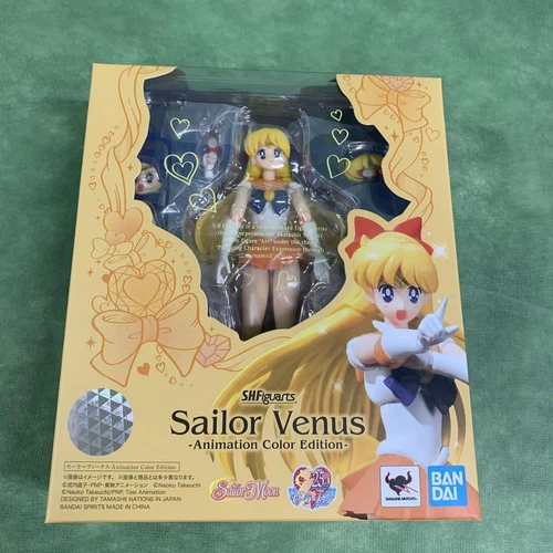 Figura S.H.Figuarts Sailor Venus Animación Edición Color Sailor Moon Acito