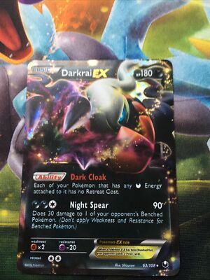 Darkrai EX 88/113 Holo Rare Pokemon Card Near Mint | eBay