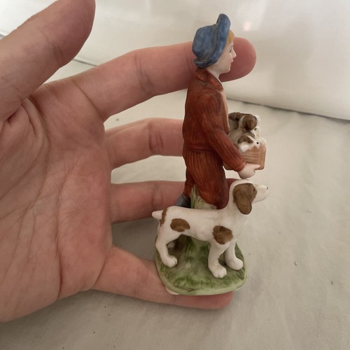 Norman Rockwell Vintage, Porcelain Figurine "Puppy Love" - Picture 3 of 6