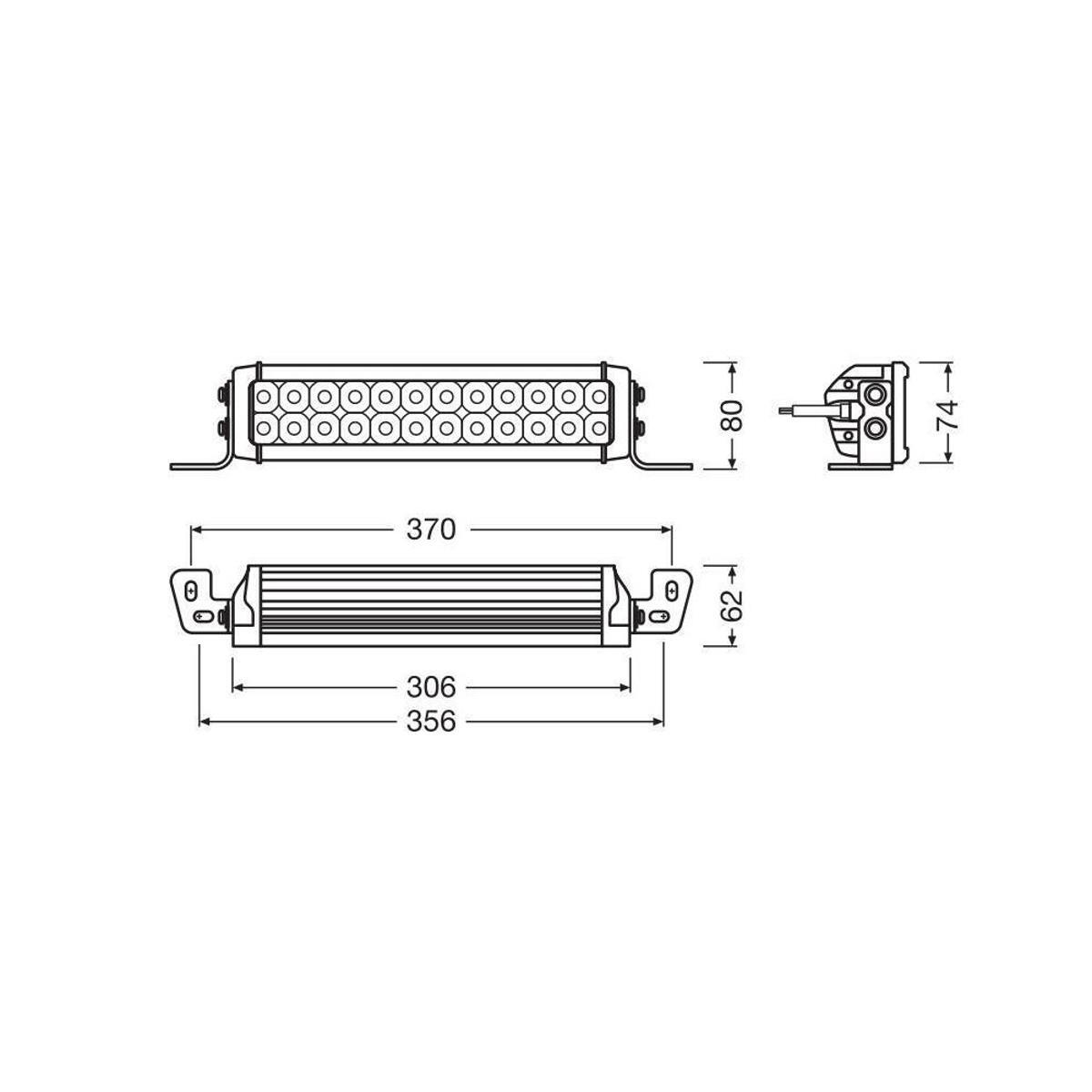 OSRAM LEDriving Lightbar VX250-CB - Luci LED Per Auto E Moto, 2100 Lumen, ECE Omologato - Foto 4