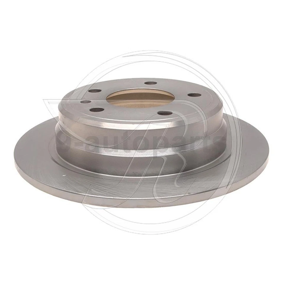 Rotores de freno de disco delanteros traseros para BMW 524td 1985 1986 Foto 2 de 4