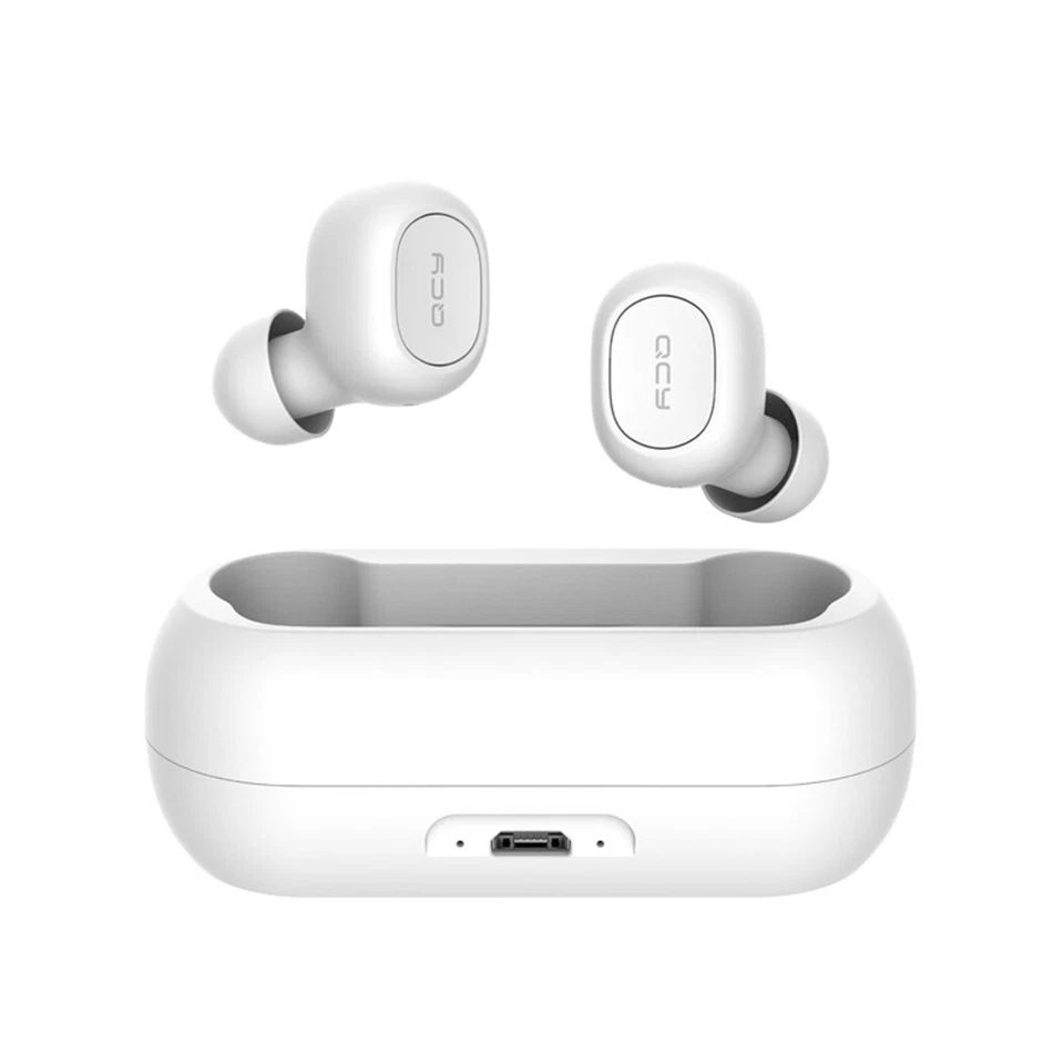 Qcy-t1c Tws-Bluetooth Cuffie Mini 3d Stereo Accoppiamento Rapido Cuffie Wireless - Immagine 3 di 4