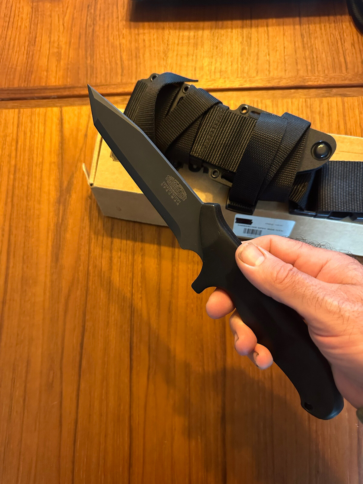 Vintage Timberline Emerson Neeley SpecWar Knife Black RARE!! eBay