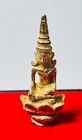 CHIANG RUNG Laos Buddha Gold Leklai Magic top AMULET energy Lucky wealth Healing