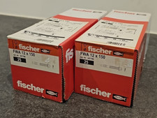 2 X Fischer Bolt Anchor FWA 12 X 150mm 45796 Pack of 25